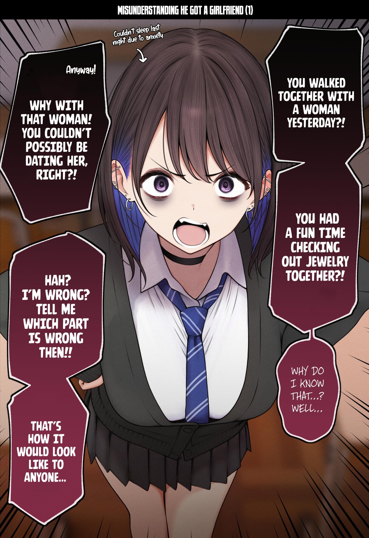 Hentai Manga Comic-The story of how my bedroom became my gyaru childhood friend's fuck-room-Read-69